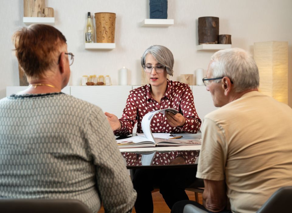 Ein Vorsorgegespräch mit Janet Tarin
